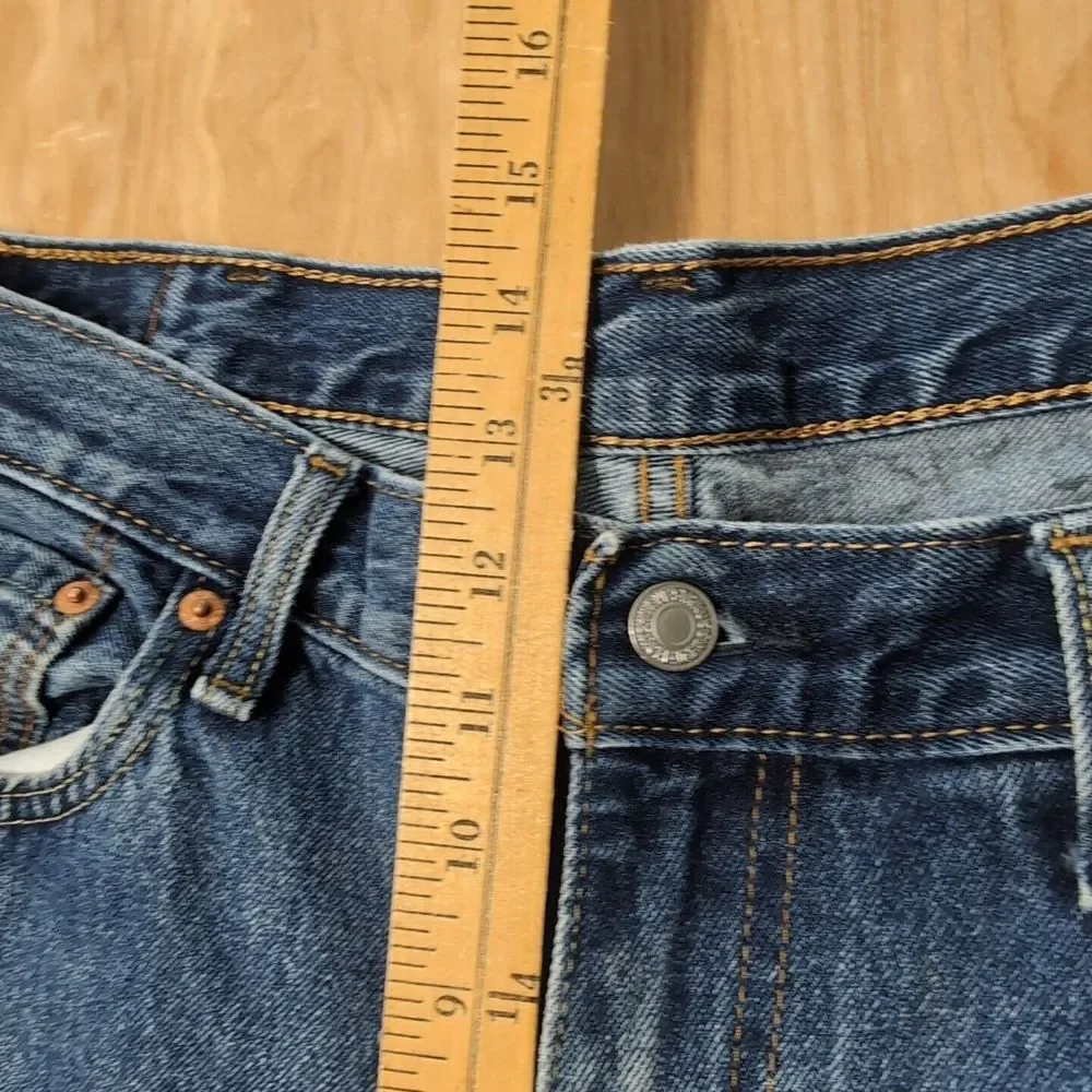 Levi Strauss 550‎ Regular Mens Straight Leg Blue Jeans Size 38x30
